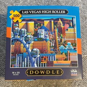 Las Vegas High Roller Puzzle - 500 Pieces